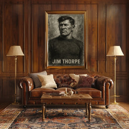 Jim Thorpe Portrait Poster