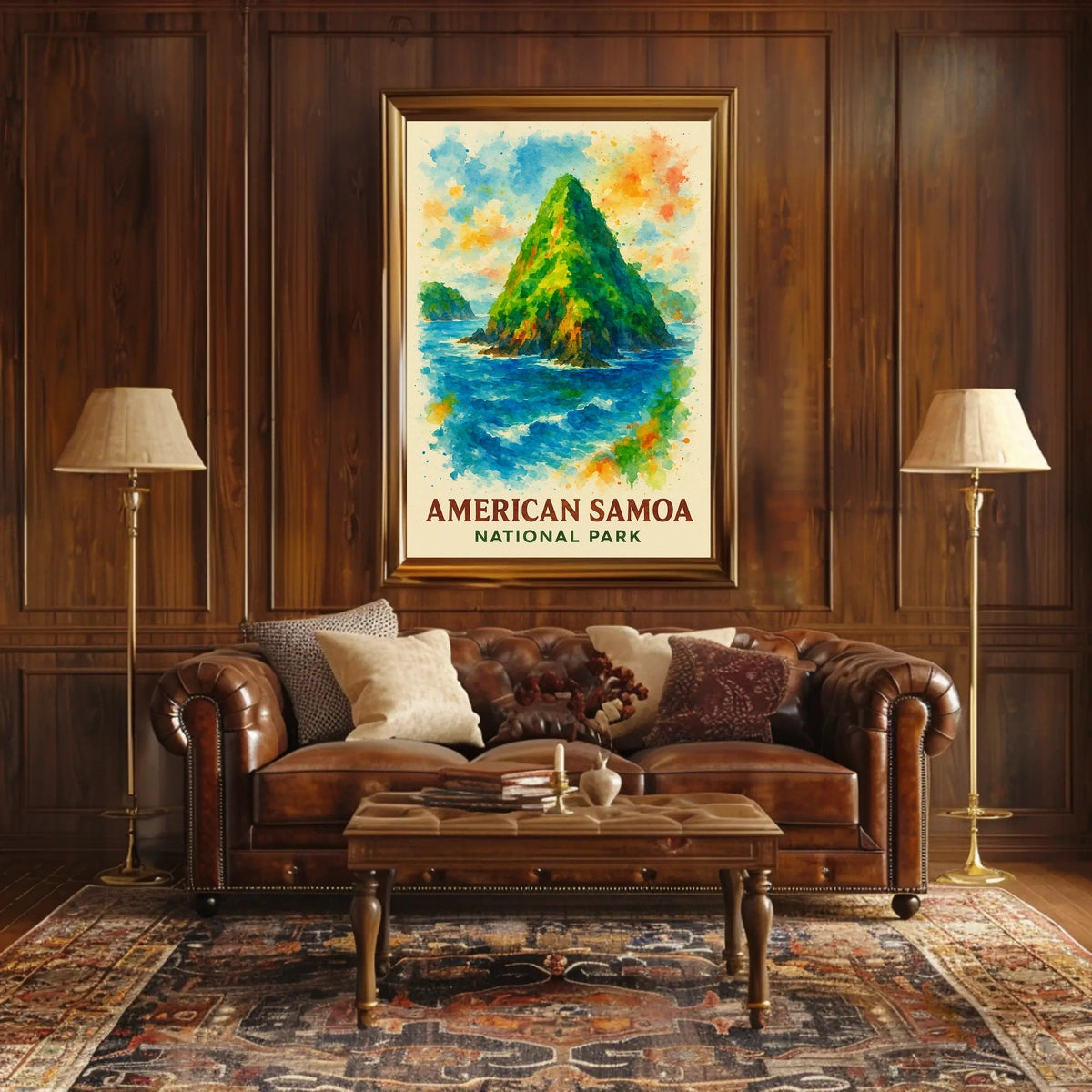 American Samoa National Park Poster