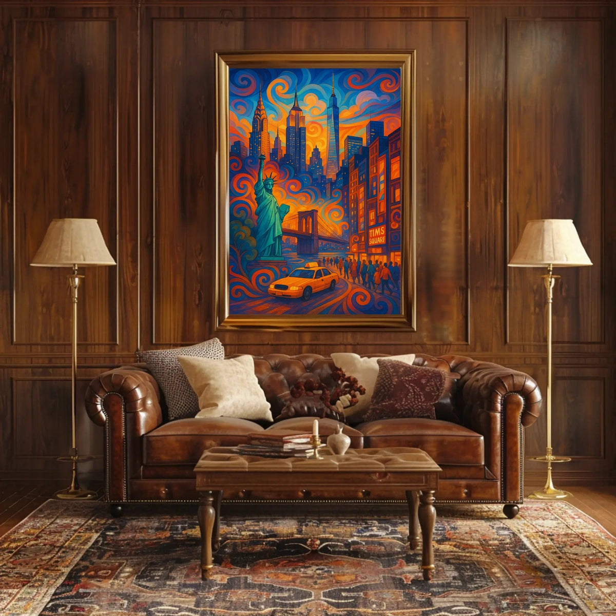 Vivid Dreams of New York Poster