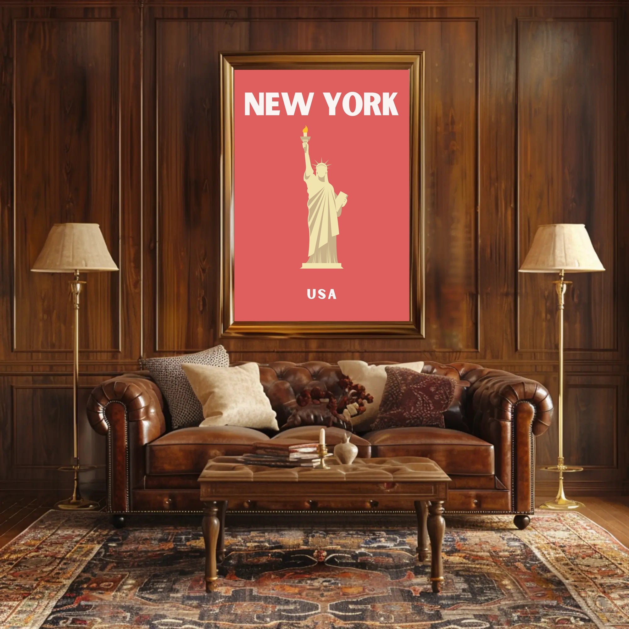 Statue of Liberty: Icon of Freedom Travel Poster PosterGoat