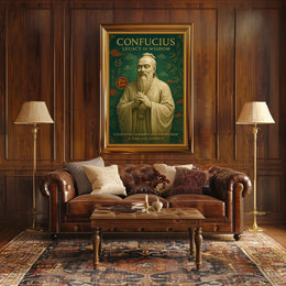 Confucius Legacy of Wisdom Poster