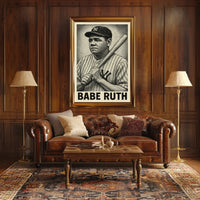 Babe Ruth Baseball Legend Poster
