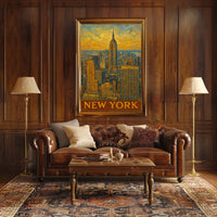 New York Skyline Poster