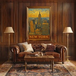 New York Skyline Poster