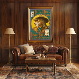 Buffalo Bill's Wild West Show Vintage Poster Print