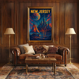 New Jersey A Cosmic Perspective Poster