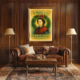 Catherine Booth Vintage Art Portrait in Cultural Poster