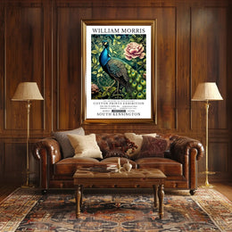 The Artistry of 19th Century Cotton Prints Exhibition Poster