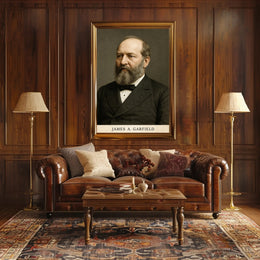 James A. Garfield Presidential Historical Poster
