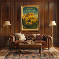 Acropolis of Athens The Cradle of Western Civilization Poster