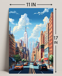 Cityscape Serenity Poster