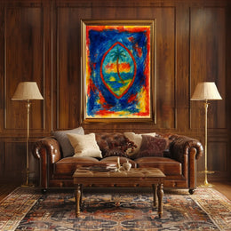 Vibrant Tropical Escape Poster