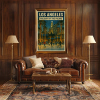 Holiday By The Palms In Los Angeles Poster