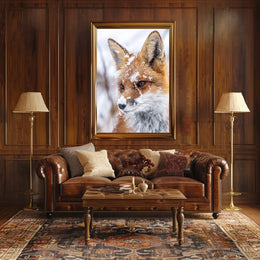 Winter Fox Poster