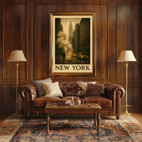 New York Cityscape Poster