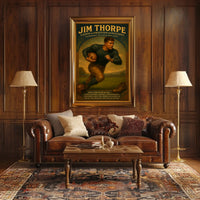 Jim Thorpe Icon of Athletic Prowess Poster