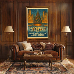 Christmas In The Heart Of Manhattan Poster