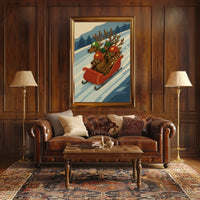 Reindeer Racing Adventure Poster