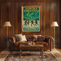 Fairbanks Aurora Poster
