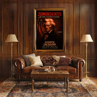 Andrew Jackson 7th President of the United States Zombidents Poster Series