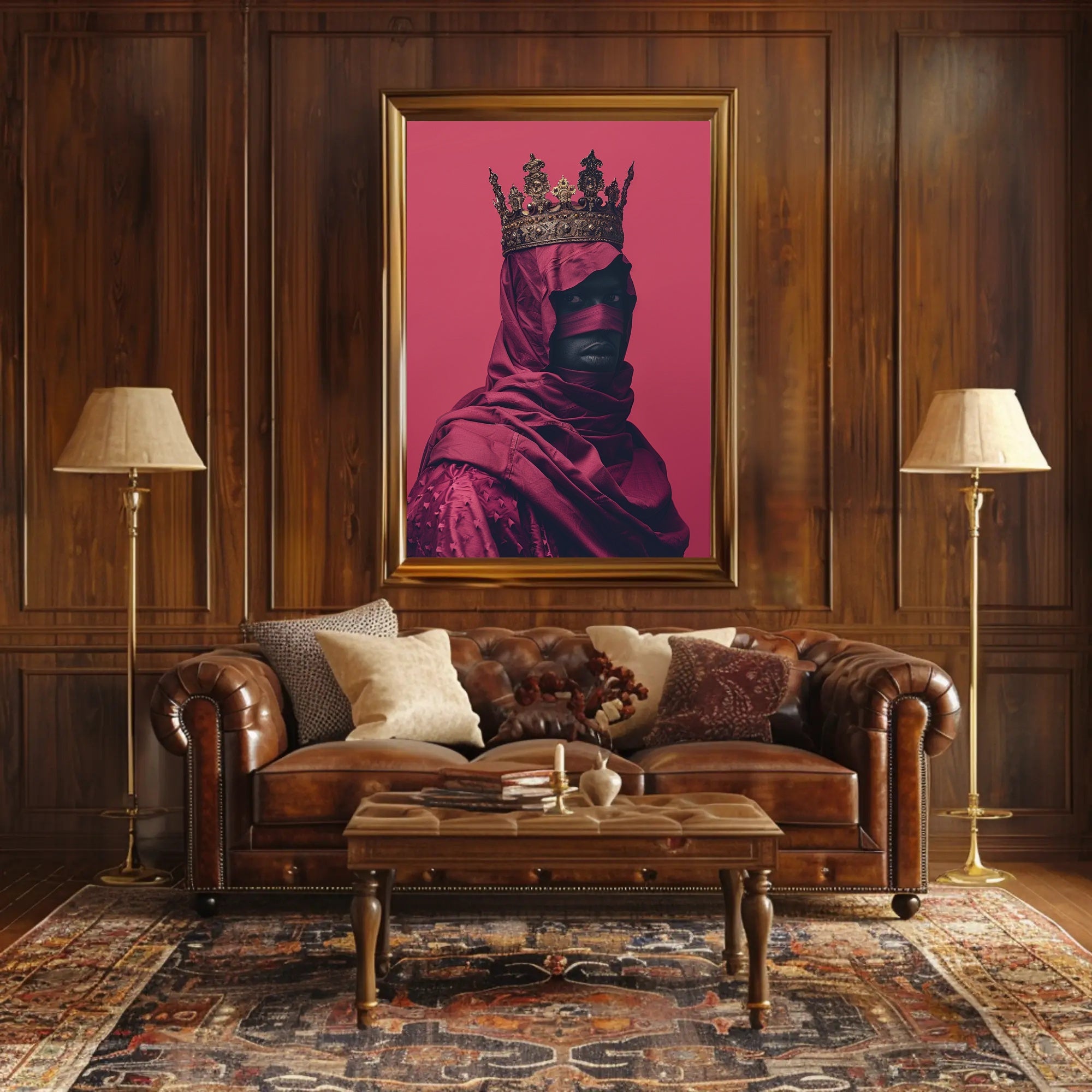 Regal Majesty Art Print Poster for Home Decor and Wanderlust Lovers PosterGoat