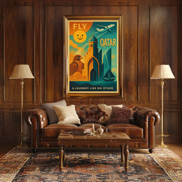 Fly Qatar A Journey Like No Other Poster
