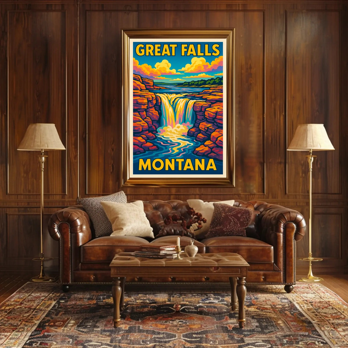 Great Falls, Montana Poster