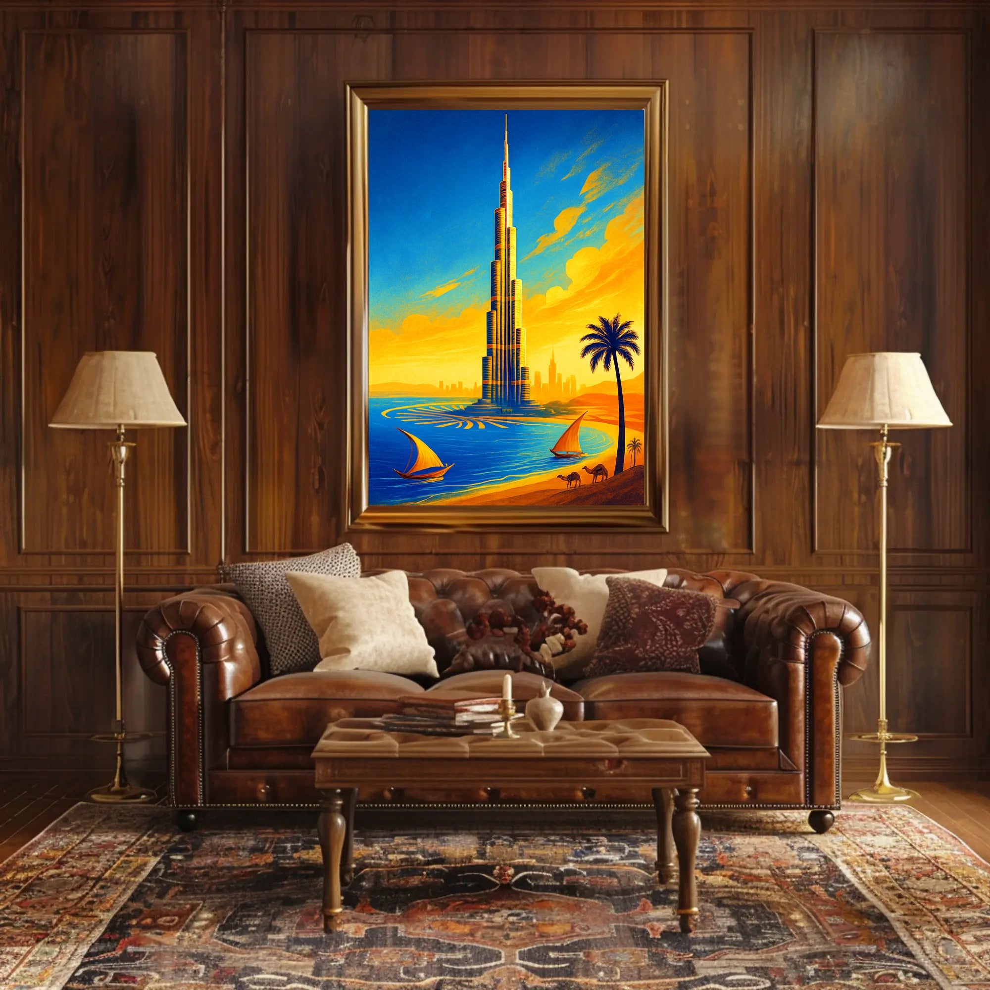 Towering Splendor Poster PosterGoat