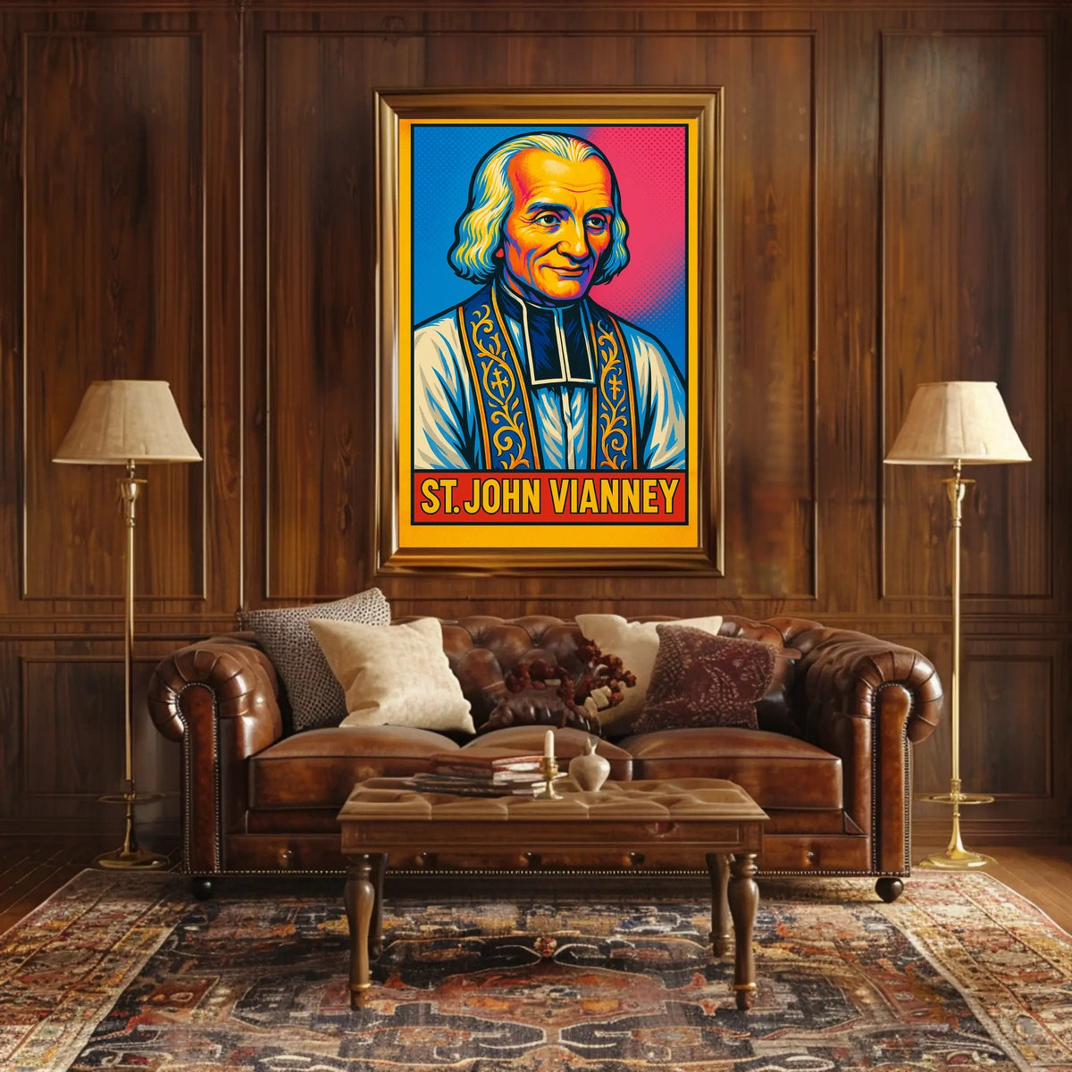 St. John Vianney Poster