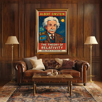 Albert Einstein The Theory Of Poster
