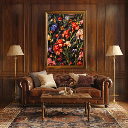 Floral Symphony Wall Art Print for Home Decor