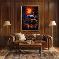 Autumn Night Escape Poster