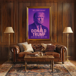 Donald Trump 47Th President Poster