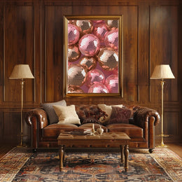 Glamorous Disco Balls Abstract Artistic Poster PosterGoat
