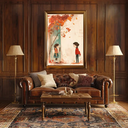Urban Expressionism Art Deco Style Poster