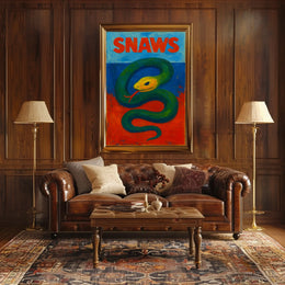 Snaws Serpentine Art Poster
