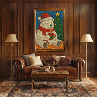 Polar Bear North Pole Poster
