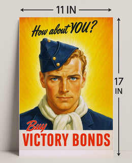 Buy Victory Bonds Poster PosterGoat