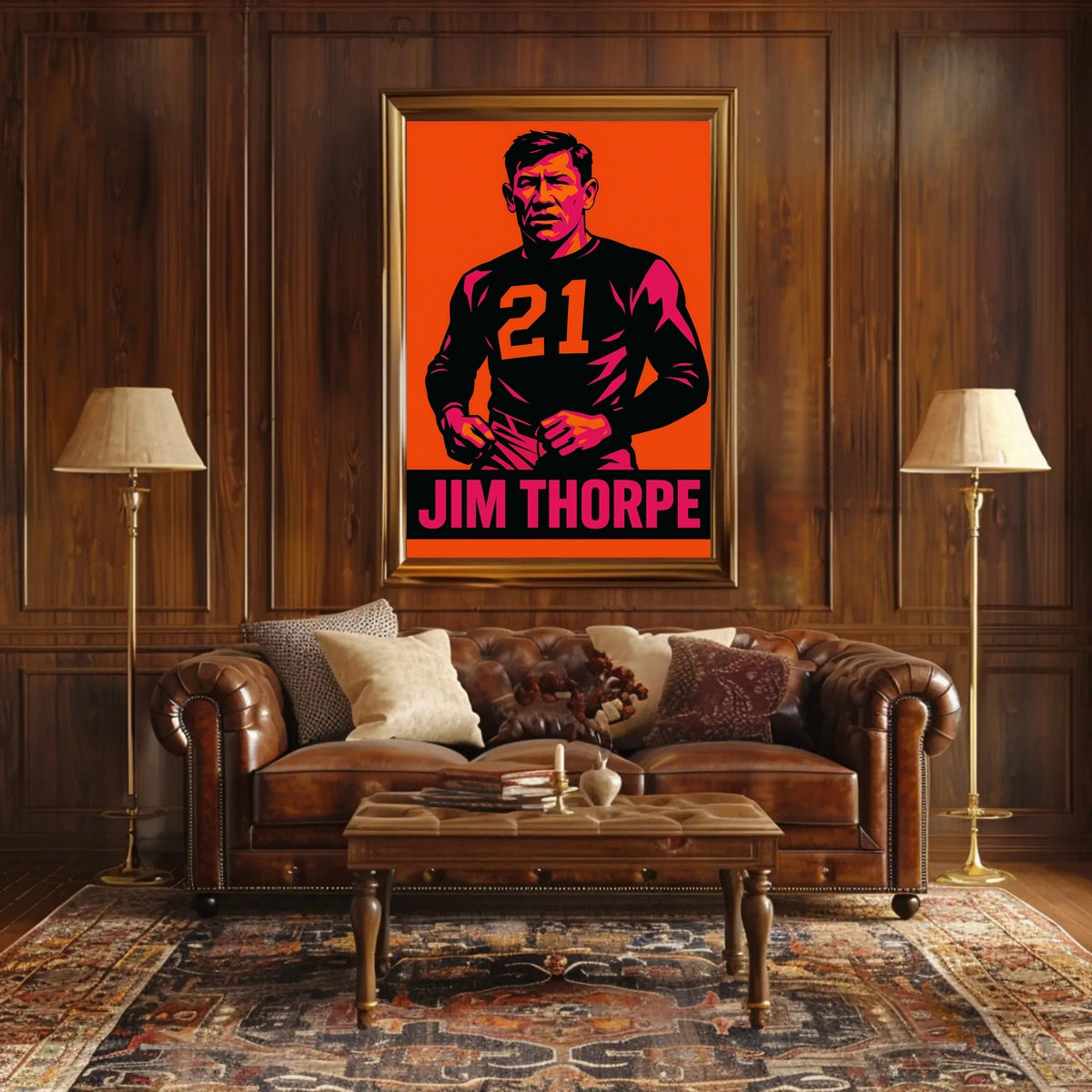Jim Thorpe Tribute Poster