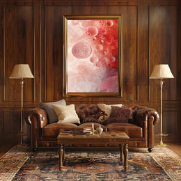 Abstract Cellular Art Poster