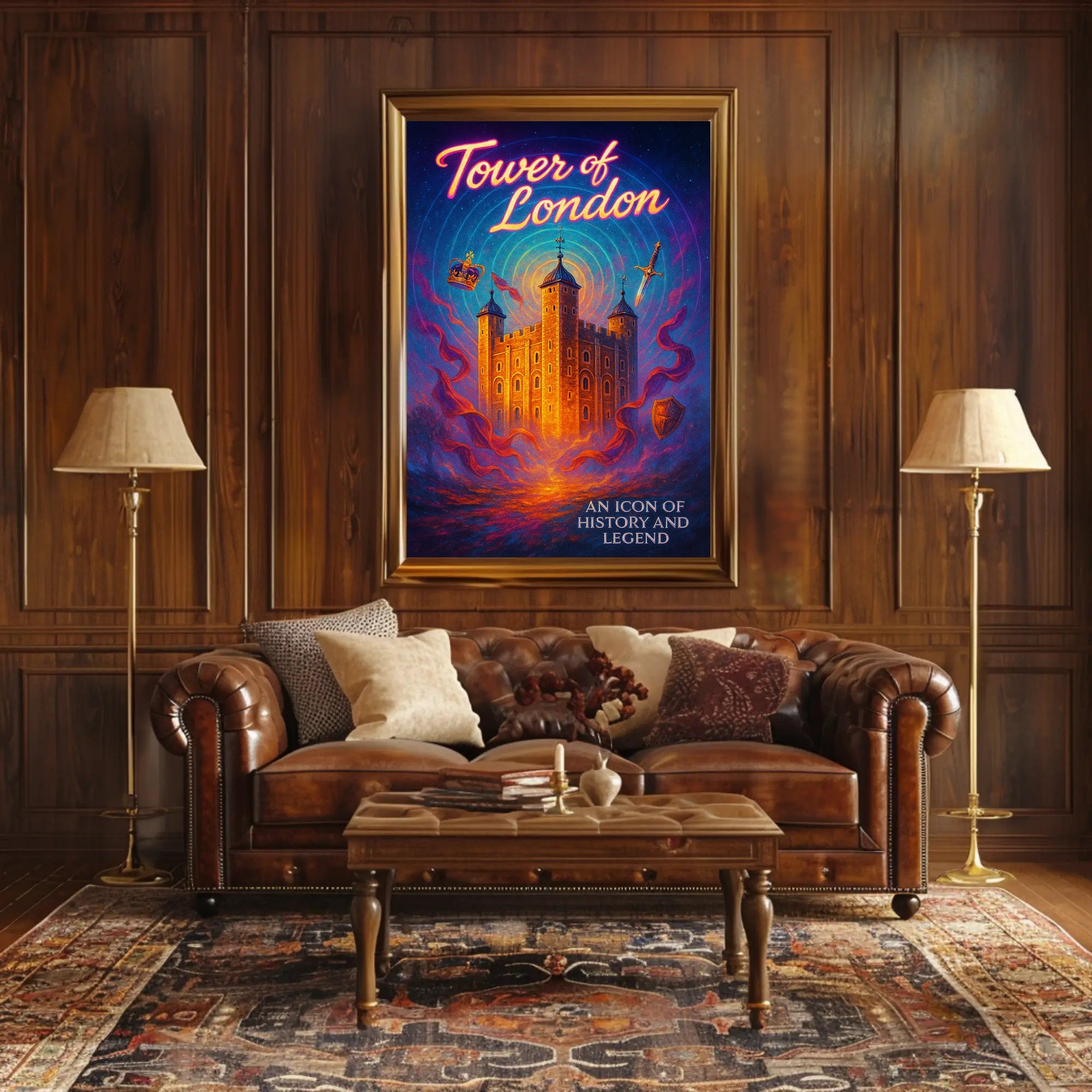 Tower of London Legend: Cultural or Heritage Poster