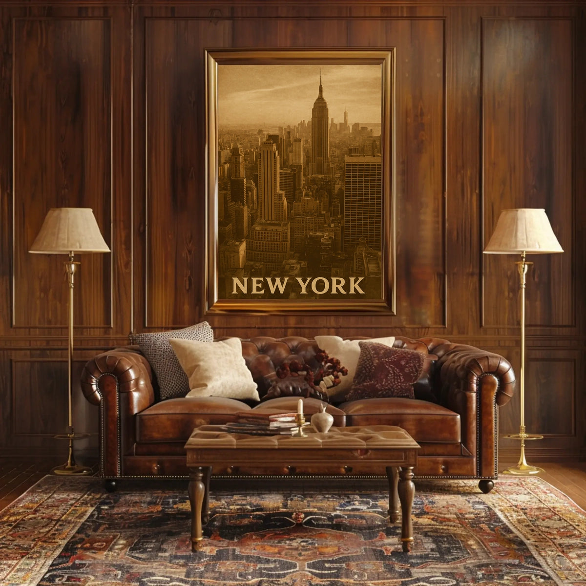 New York City Skyline Poster