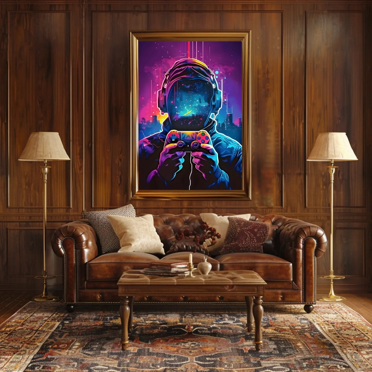 Cosmic Gamer Poster