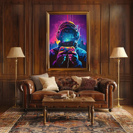 Cosmic Gamer Poster