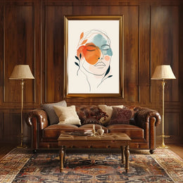Vintage Parisian Street Scene Art Poster