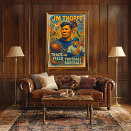 Celebrating a Sports Legend Poster