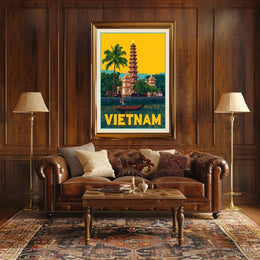 Vietnam Travel Poster