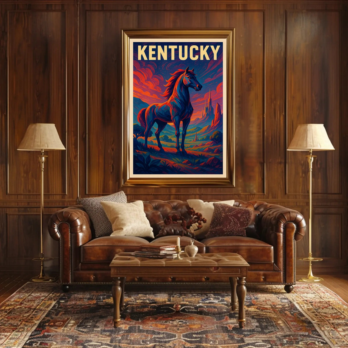 Majestic Kentucky Poster