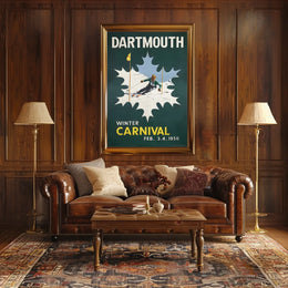 Dartmouth Winter Carnival 1950 Poster