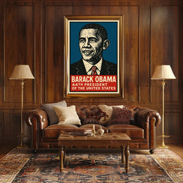 Barack Obama 44th President Poster